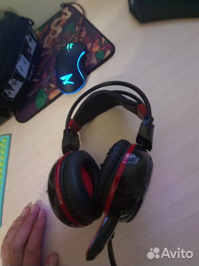 Наушники с микрофоном для пк игровые