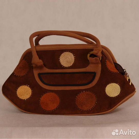 Сумка из замши