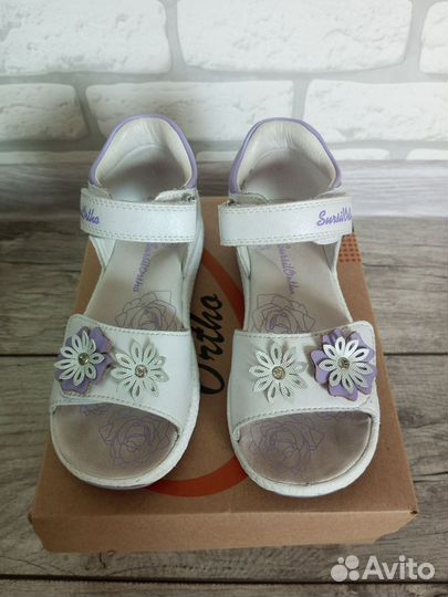 Сандалии ортопедические кожаные 28 р-р