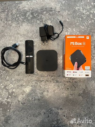 TV приставка Xiaomi Mi Box S 4K Ultra HD