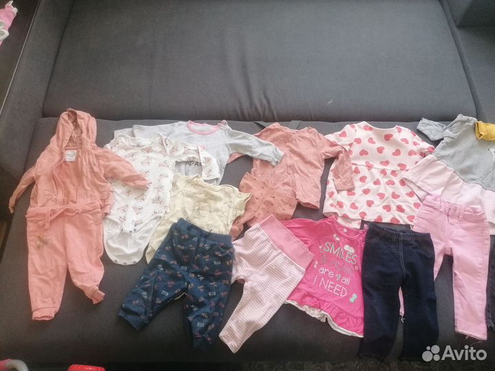 Детские вещи пакетом 74 80