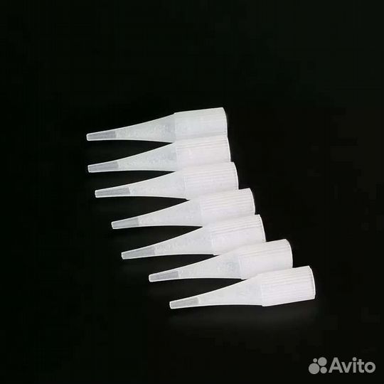 Колпачки носики 100 шт для тату татуажа Giant Sun