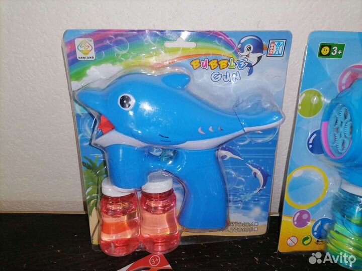 Мыльные пузыри пистолет