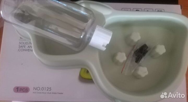 Кормушка для собак с автопоилкой