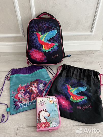 Рюкзак школьный для девочки berlingo