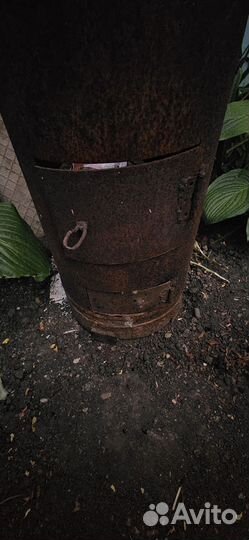 Печь под казан металл