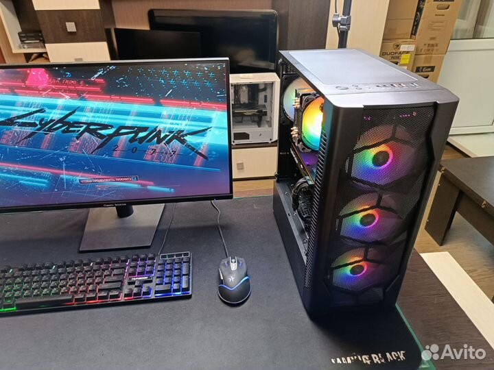Игровой комп Intel I5 10400F+ RX5700 XT 8Gb