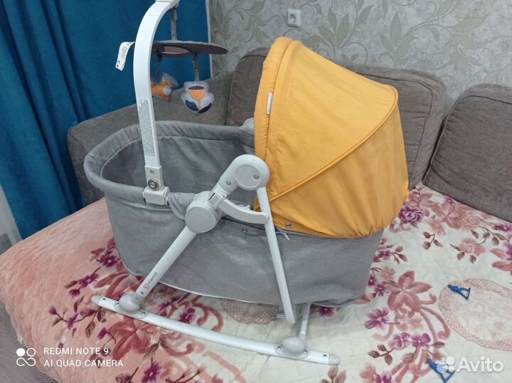 Шезлонг-кочалка, кроватка