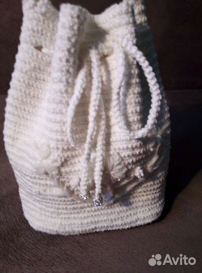 Сумка ручная работа женская, связанная крючком