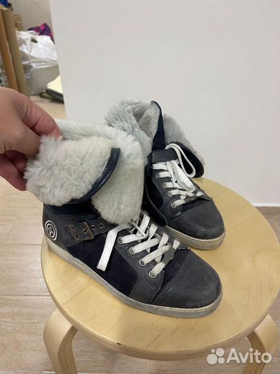 Меховые кеды