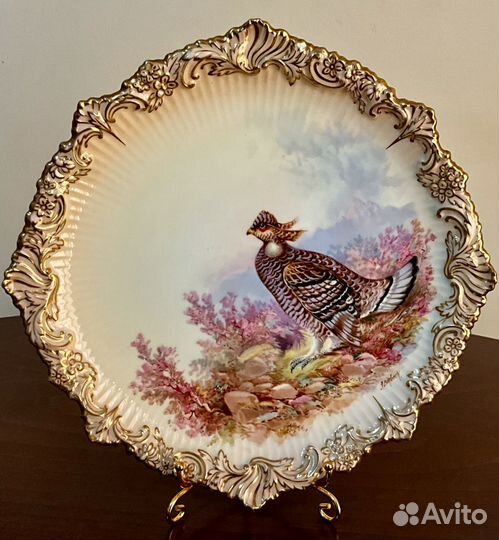 Тарелки антикварные. До 1892 г. Англия