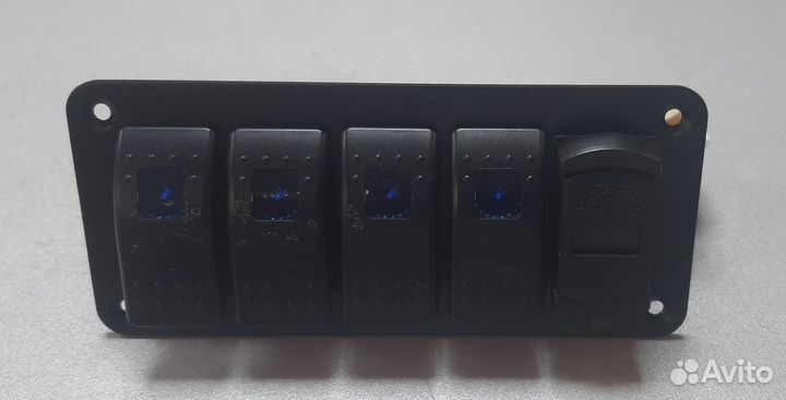 Панель переключателей(4-х клавиш.) для лодок