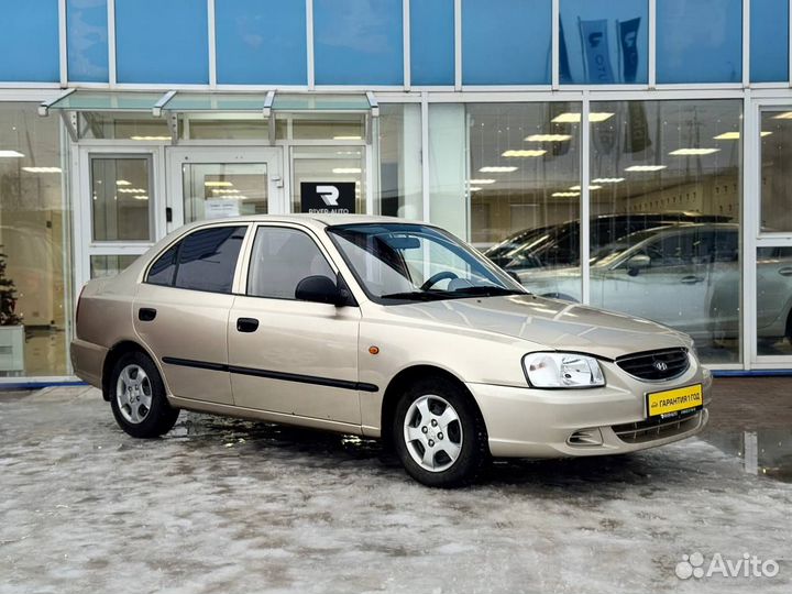 Hyundai Accent 1.5 МТ, 2006, 210 286 км