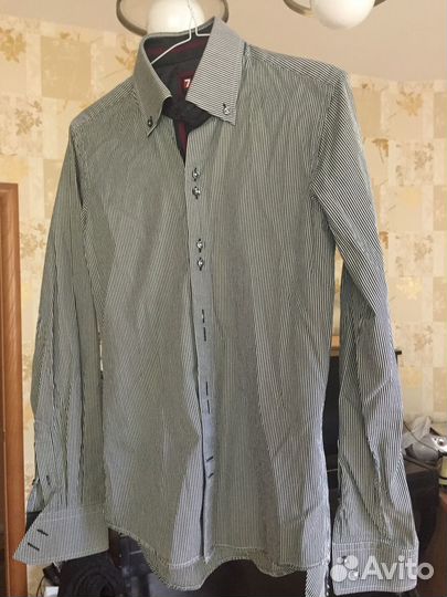Рубашки мужские. На худого, рост182р 44/46