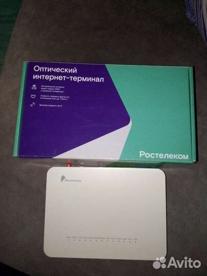 Оптический интернет терминал ростелеком