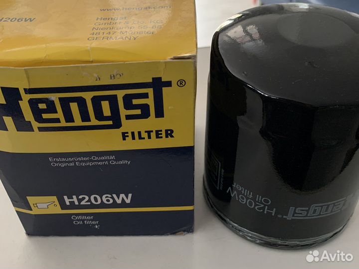Фильтр масляный Hengst H206w