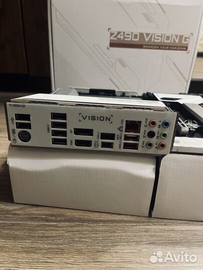 Материнская плата gigabyte Z490 vision G (LGA1200)