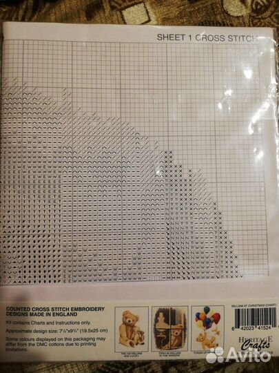 Схема для вышивания Heritage Crafts. Оригинал