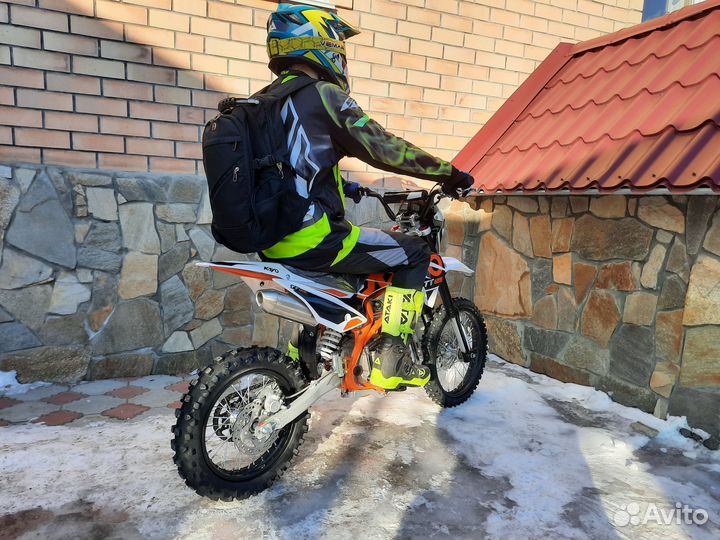 Питбайк Kayo Basic TT125 с электростартером Новый