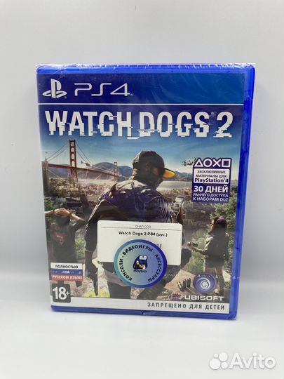 Watch Dogs 2 PS4 (рус.) новый