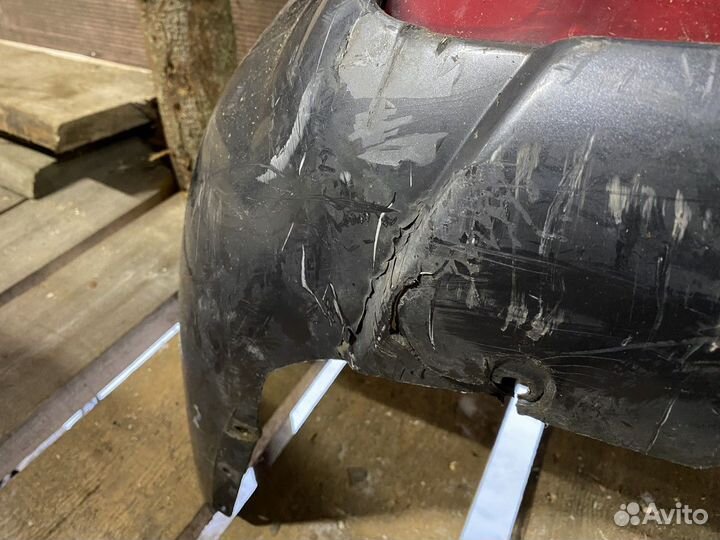 Бампер задний Санта Фе Классик (дорест)