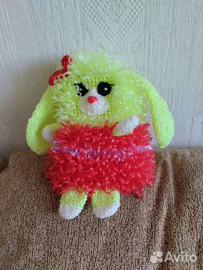 Мочалки ручной вязки