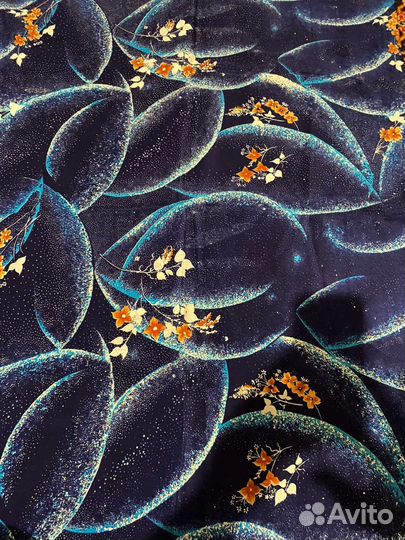 Отрез ткани СССР крепдешин жоржет шифон