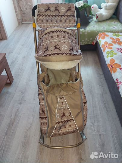 Коляска санки