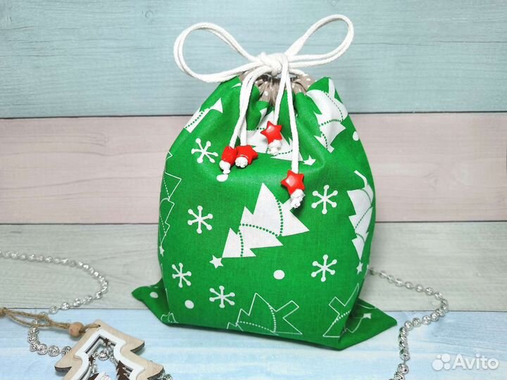 Мешочки новогодние для подарков