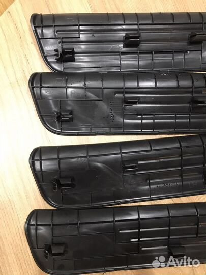 Накладки на пороги hyundai creta