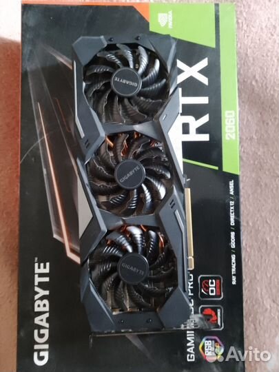 Видеокарта rtx 2060 6gb gaming oc pro