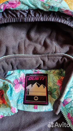 Gusti. Зимний комплект для девочки 128