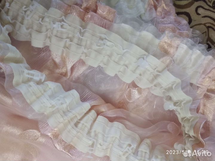 Шторы тюль из органзы