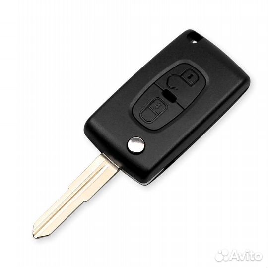 Корпус ключа Citroen Peugeot Mitsubishi 2 кнопки