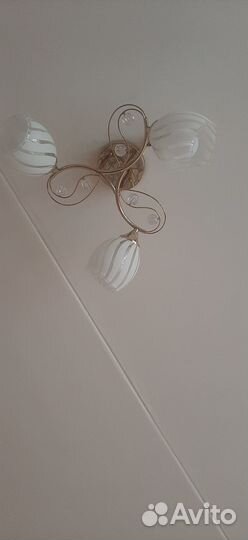 Люстра потолочная бу
