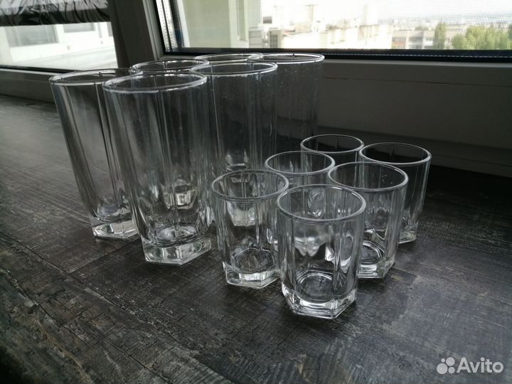 Стаканы и стопки набор
