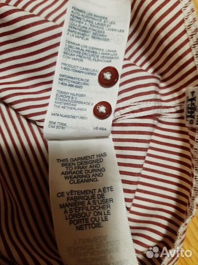 Женская рубашка в полоску Tommy Hilfiger