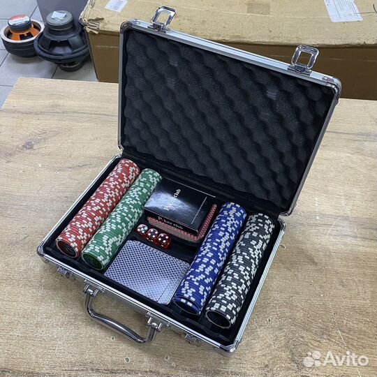 Набор для покера в кейсе