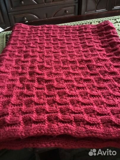 Снуд зимний женский