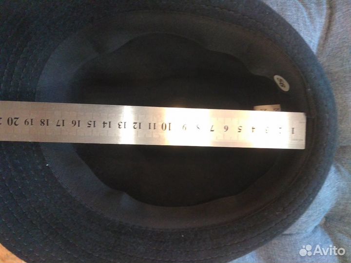 Шляпа мужская, 56, кролика шерсть