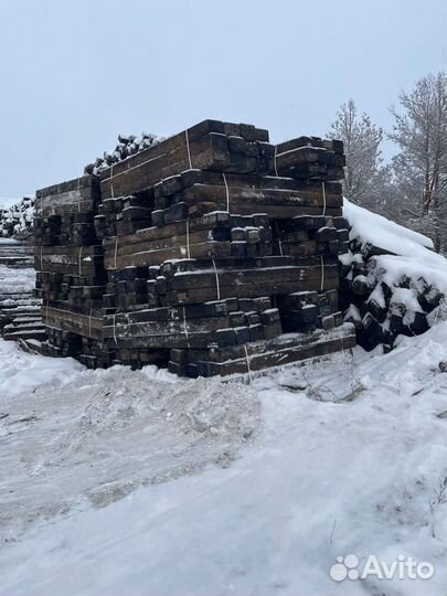 Шпалы деревянные бу