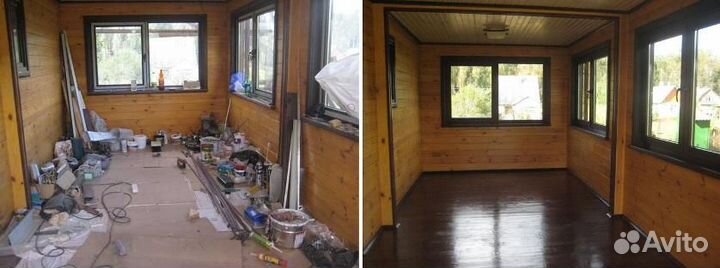 Уборка квартир и дома под ключ