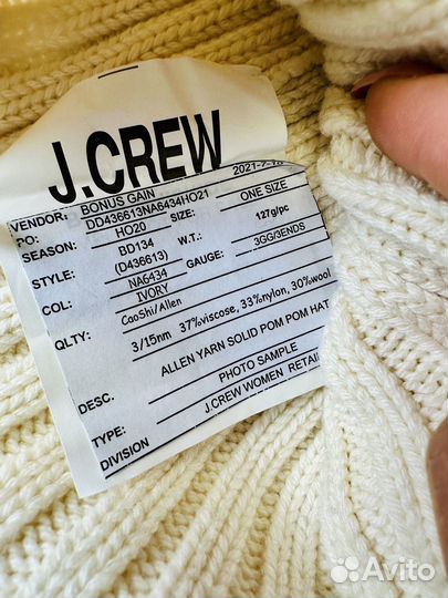 Шапка J.Crew women США