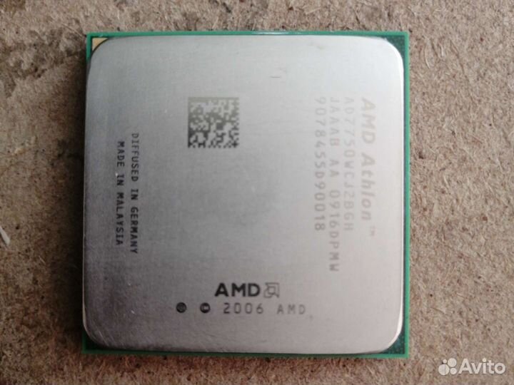 Процессор amd athlon x2 7750