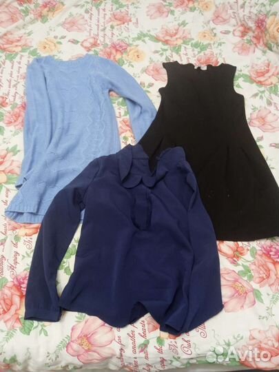 Школьные вещи для девочки пакетом 122-128