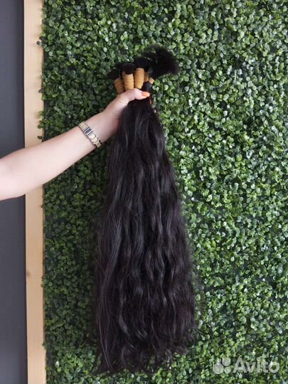 Волосы для наращивания 70 см славянка