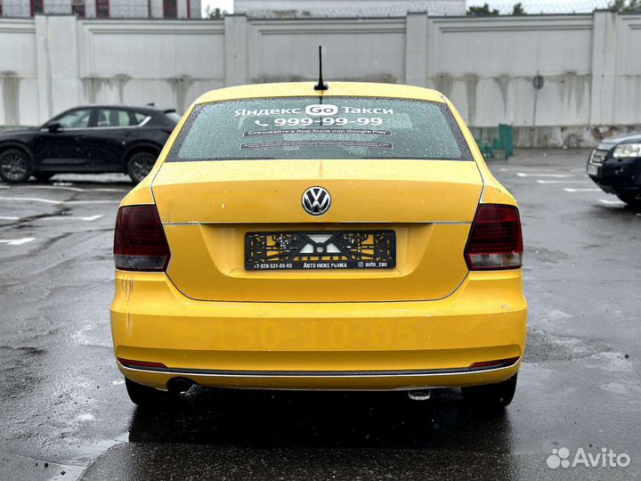 Volkswagen Polo 1.6 AT, 2019, 169 825 км
