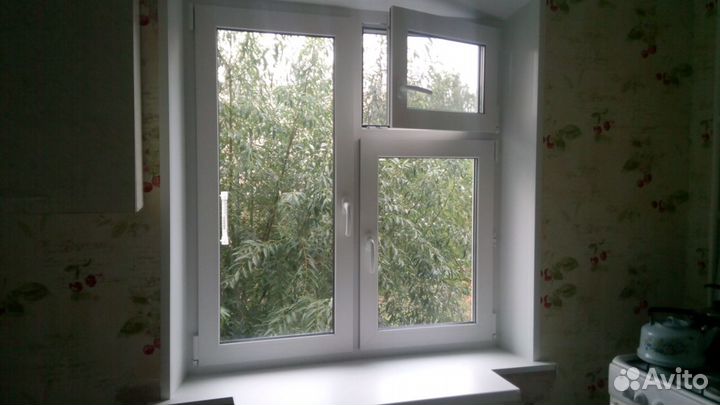 Окно пвх с форточкой