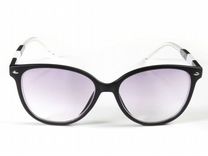 Лупа с золотой ручкой. Линзы с дужками. Очки для чтения. Mw 19222 оправа. Очки с голубыми дужками.