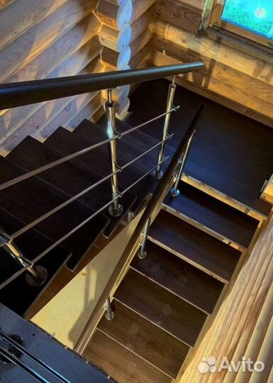 Лестницы г-образные
